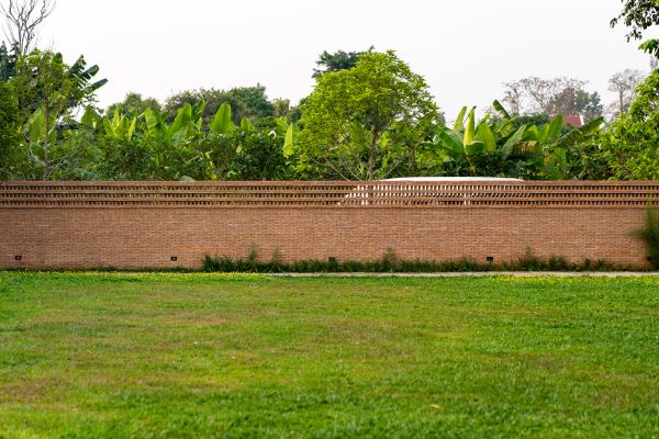 Brick Fence Installation in Xenia