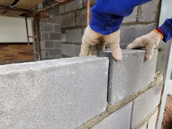 Concrete Block Repair in Xenia