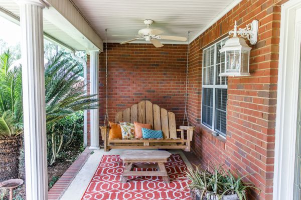 Porch Brick Repair in Xenia