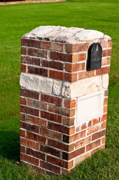 Brick Mailbox Installation in Xenia