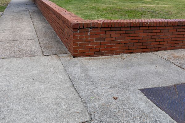 Brick Retaining Wall Repair in Xenia